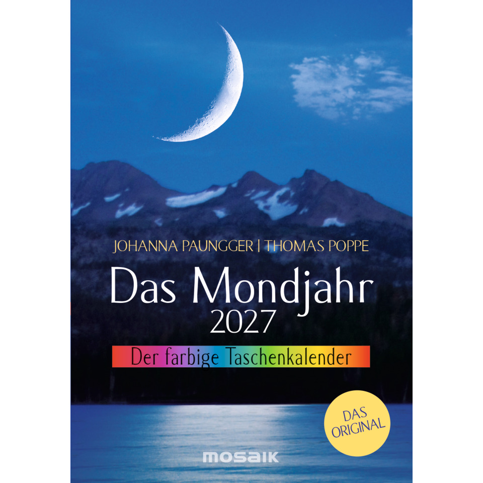 Kalender, Taschenkalender, Mond, Berge, Jahreskalender