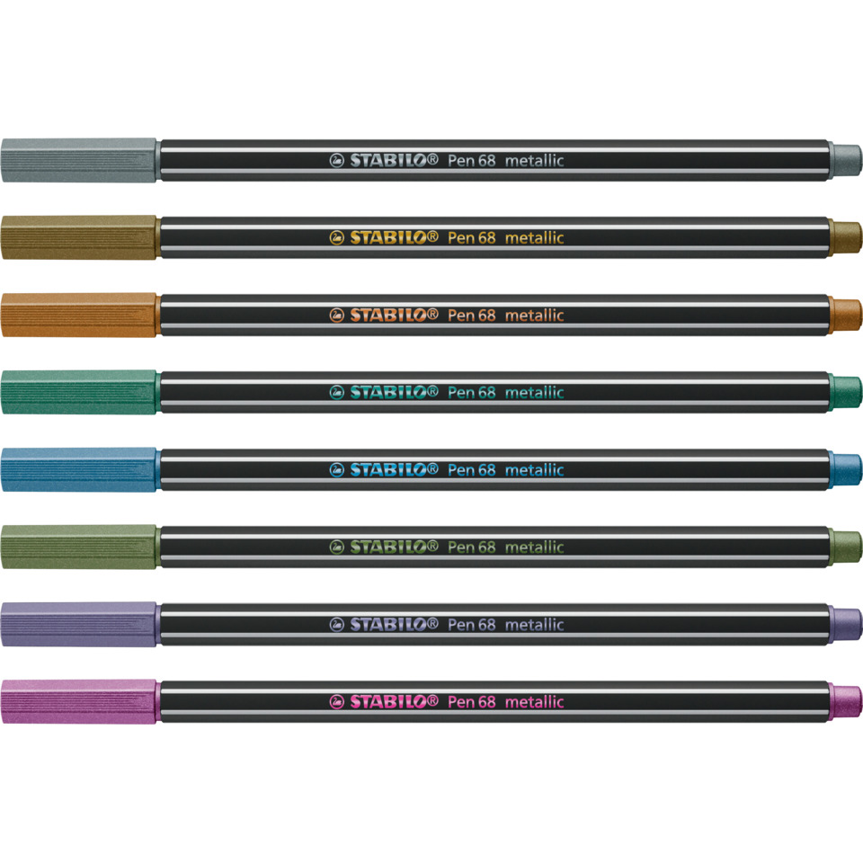 Bleistift, Stift, Metallisch, Schwarz, Set