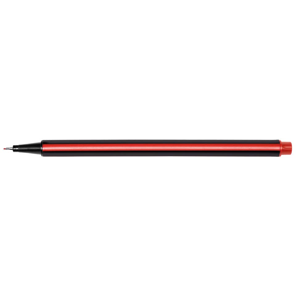 Fineliner, 0,4mm, dreieckig, rot Q-CONNECT KF18049 Stift