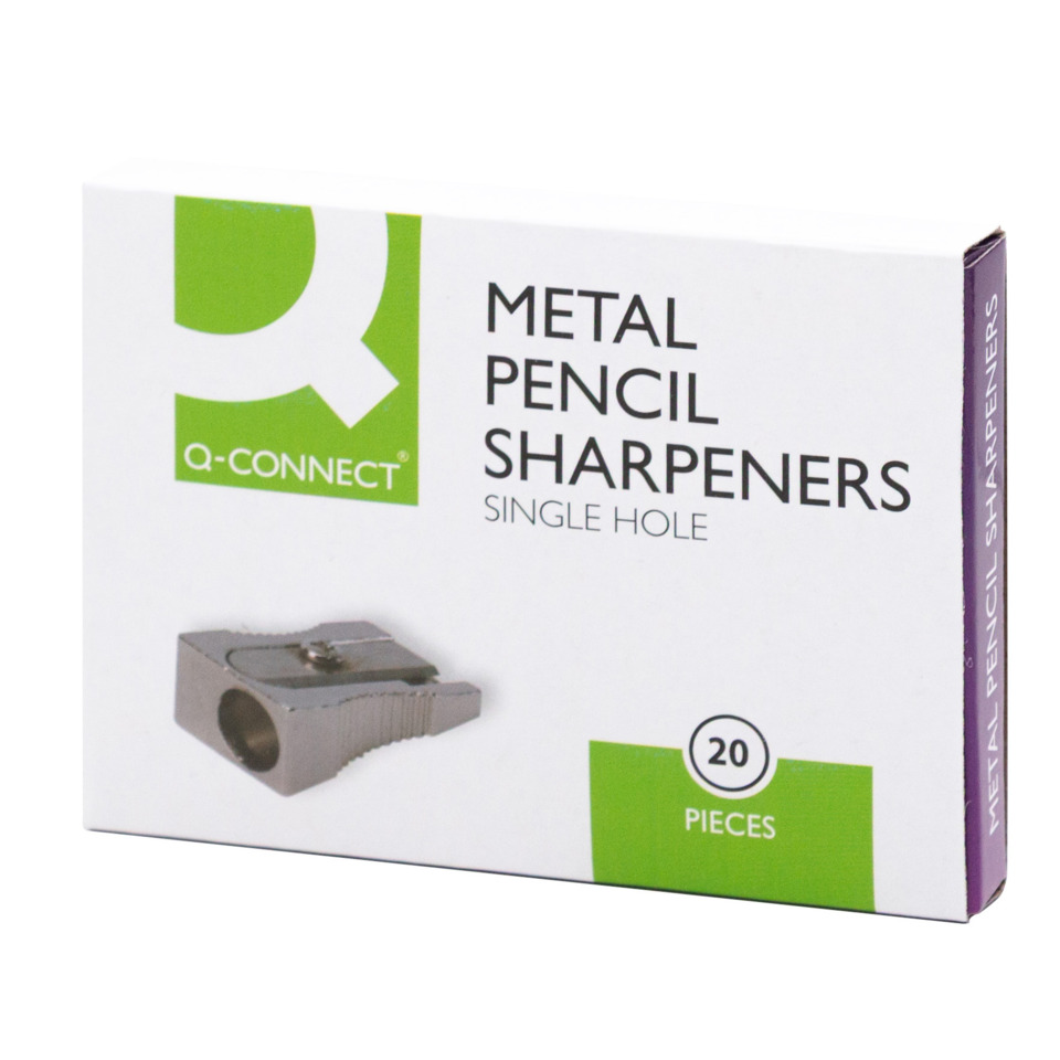 Schleifpapier, Bleistiftanspitzer, Metall, Single Hole, 20 Stück