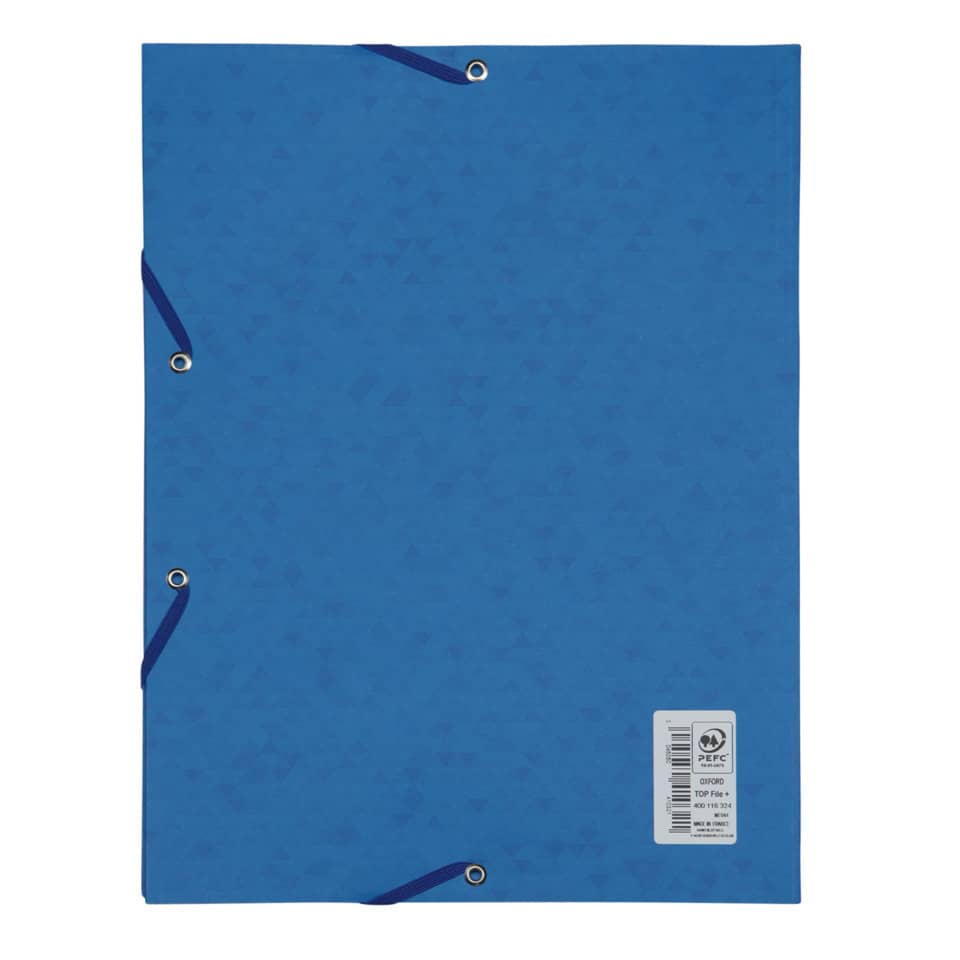 Ordner, Klemmhefter, Blau, Laminierter Ordner, A4