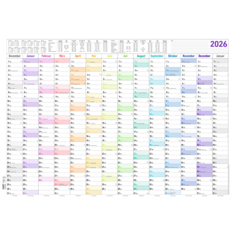 Text, Kalender