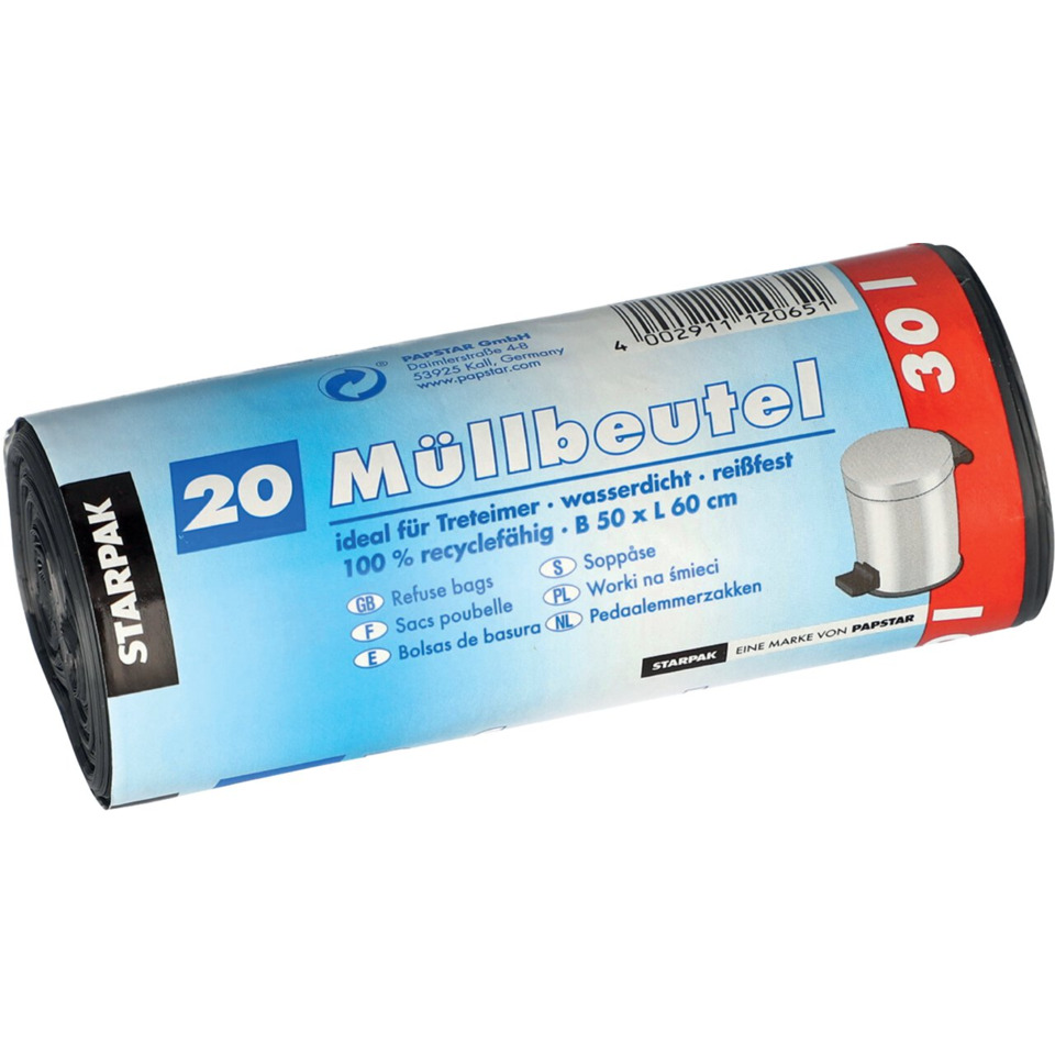 Müllbeutel, Abfallsack, Rollenbeutel, 50x60 cm?, keine Marke