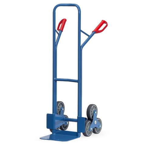 Treppenkarre 200 kg Tragkraft, 2 dreiarmige Rad-Sterne blau FETRA TK1325