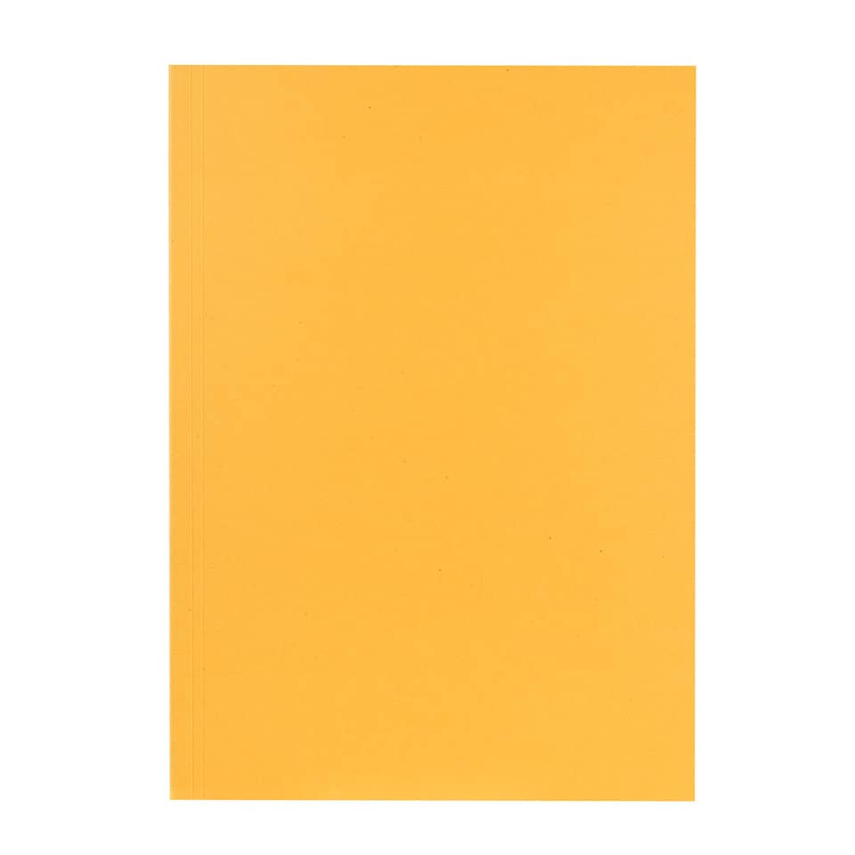 Notizbuch, Mäppchen, orange, Einband, glatte Oberfläche