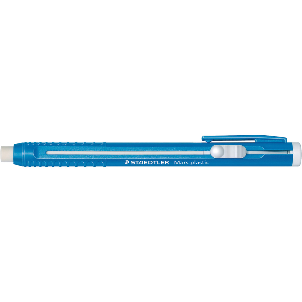 blau, Marker, mechanisch, radierbar, staedtler Mars plastic