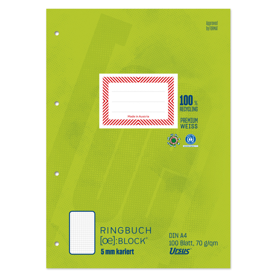 ringbuch, ordner, notizen, kopfbild, A4