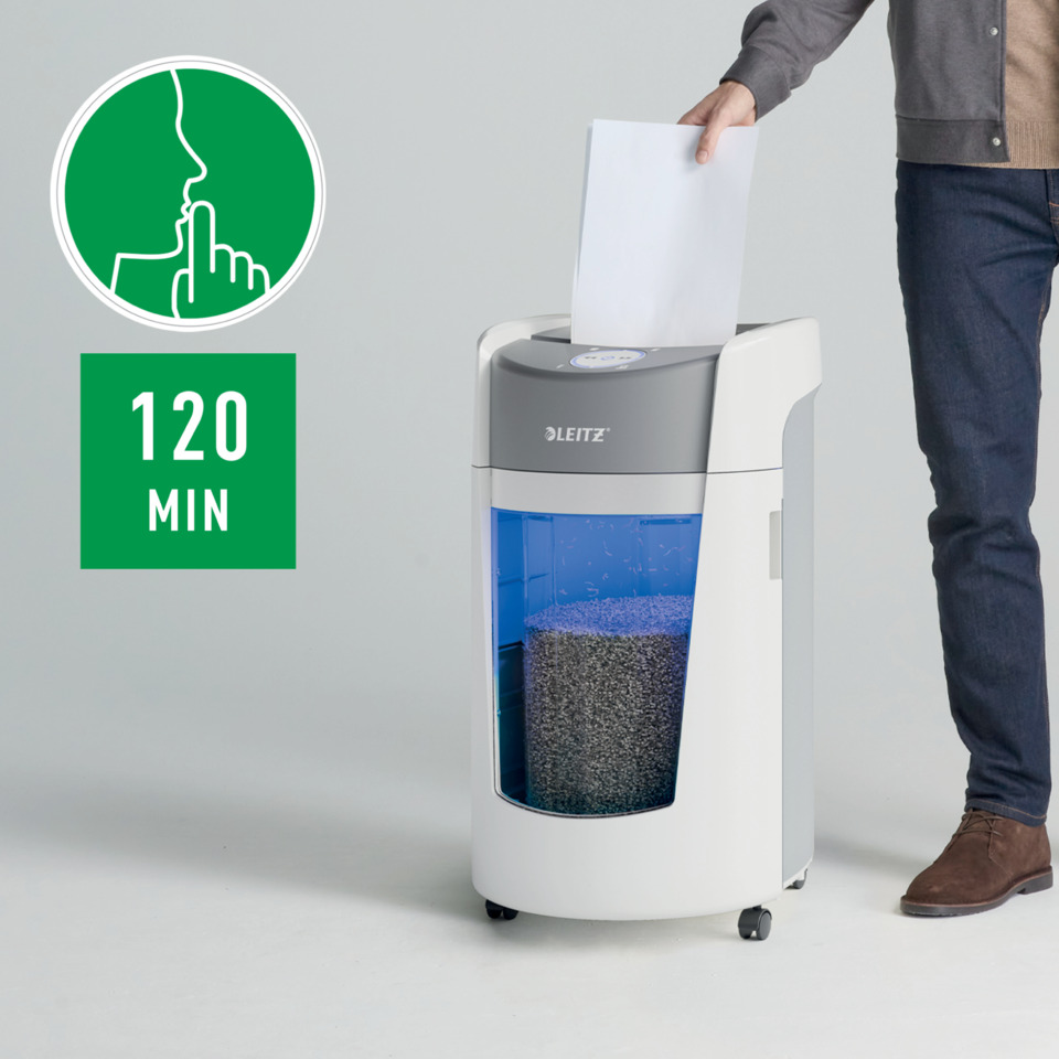 Klarer Behälter, Schneidbares Kunststoffbehälter, Pelletbehälter, Papierabwurf, 120 Min
