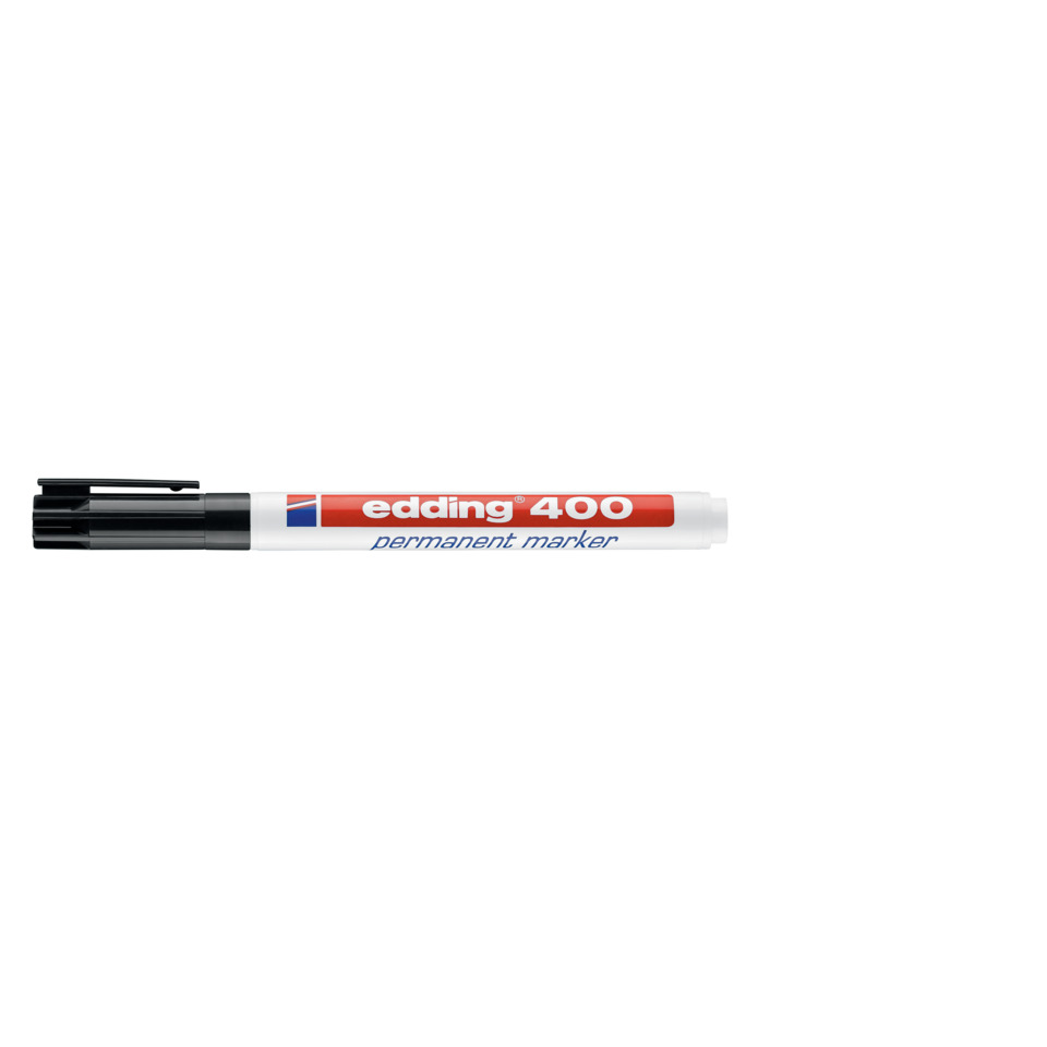 Permanentmarker, Marker, Filzstift, weißer Marker, roter Schriftzug
