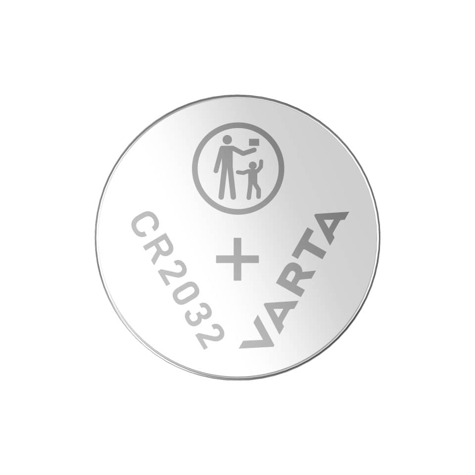 Medallie, Coin, CR2032, Batterie, Kreisförmig