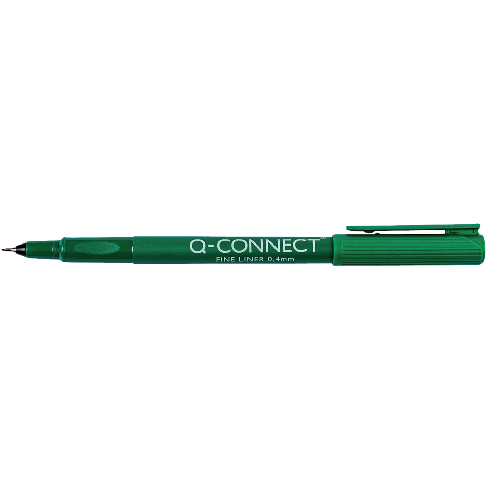 Kugelschreiber, Grün, Feinlinier, 0,4 mm, Kugelschreiber-Griff