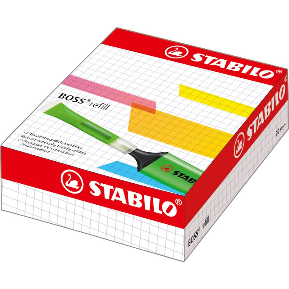Klebepaste, Spachtel, Refill, Stabilo, Kunststofftuben