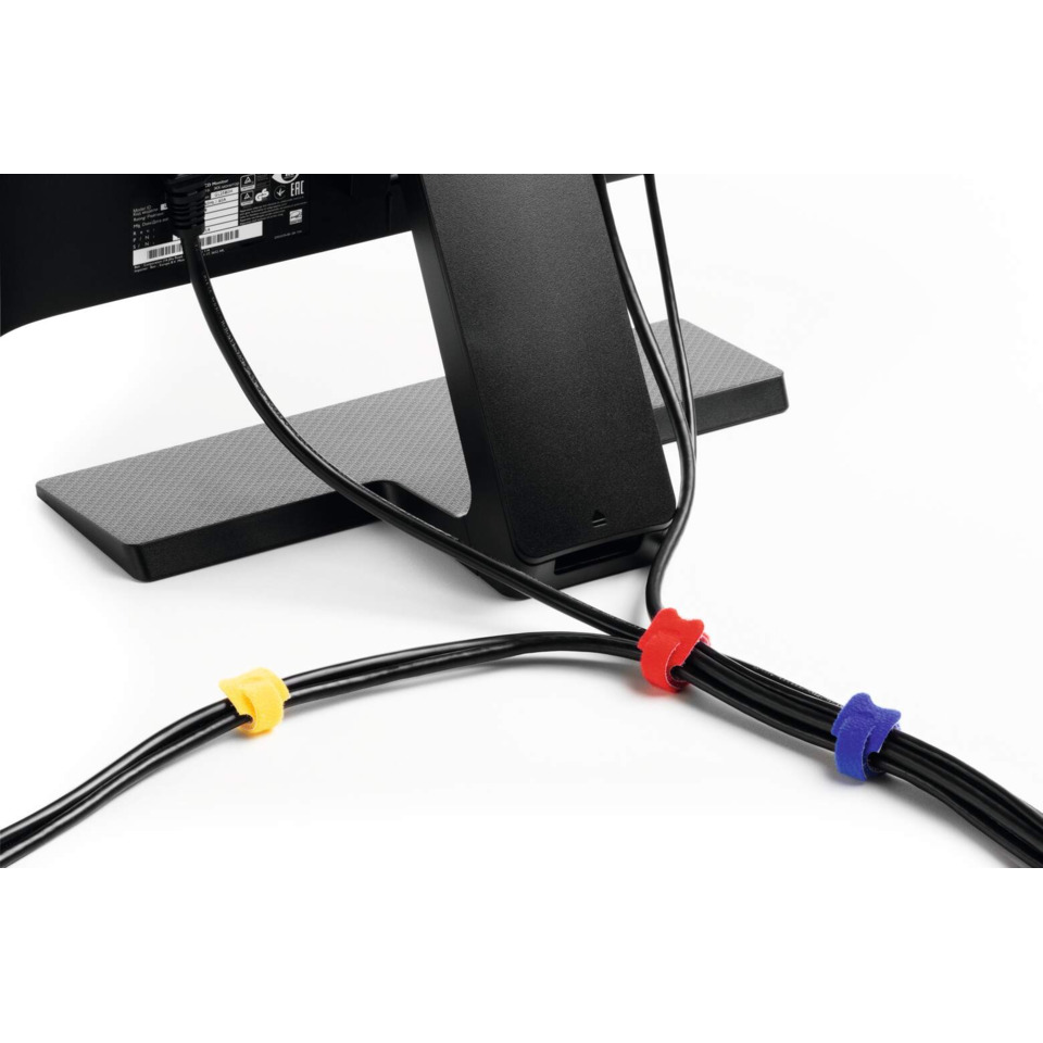 Monitorständer, Netzkabel, Kabelmanagement, Bildschirmmonitor, Mehrfarbige Kabelbinder