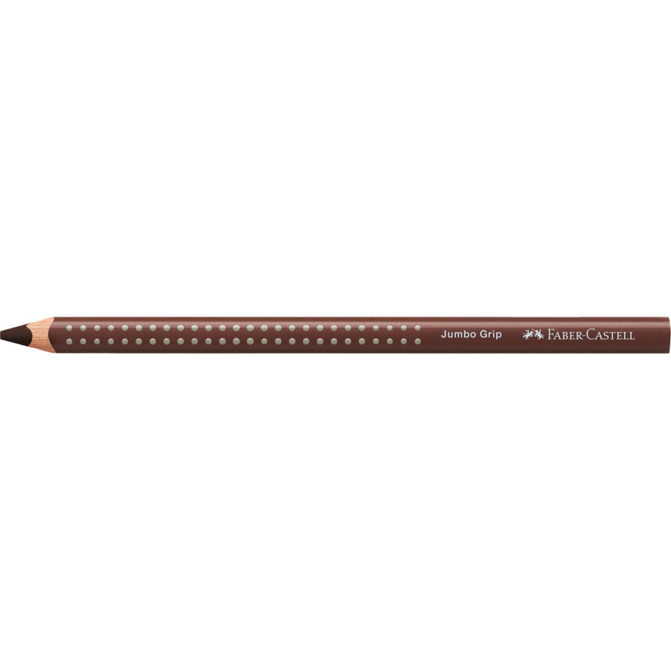 Bleistift, Roter Blei, Jumbo Grip, HB?, Faber-Castell
