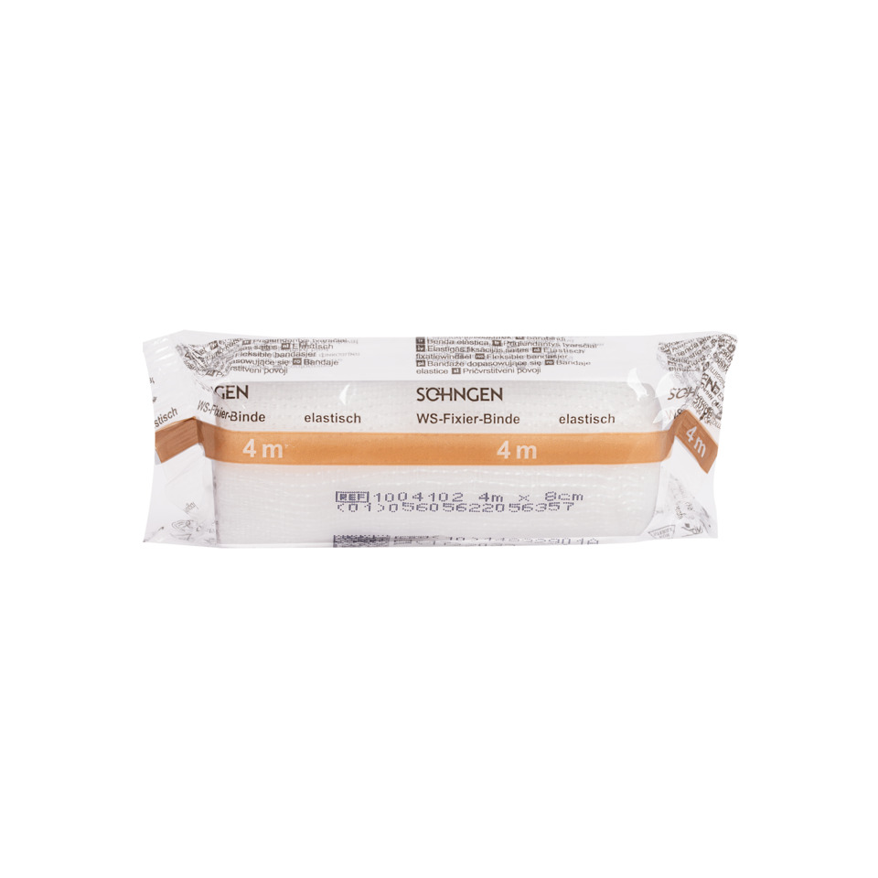 Bandage, Elastisch, 4 m, Wundschnellverband, Schlingenband