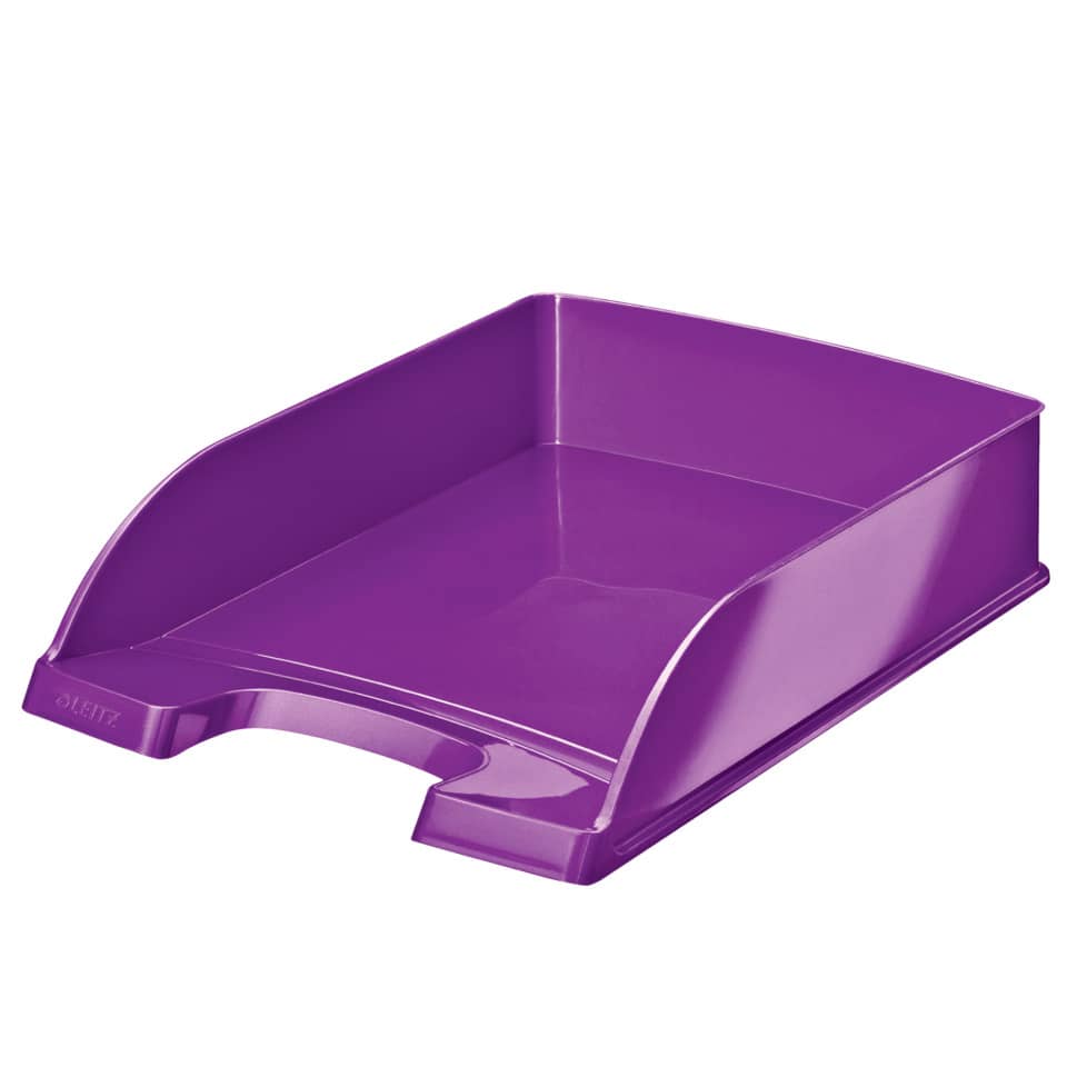 Ablagekorb, Schubladenfach, Organizer, Kunststoff, violett