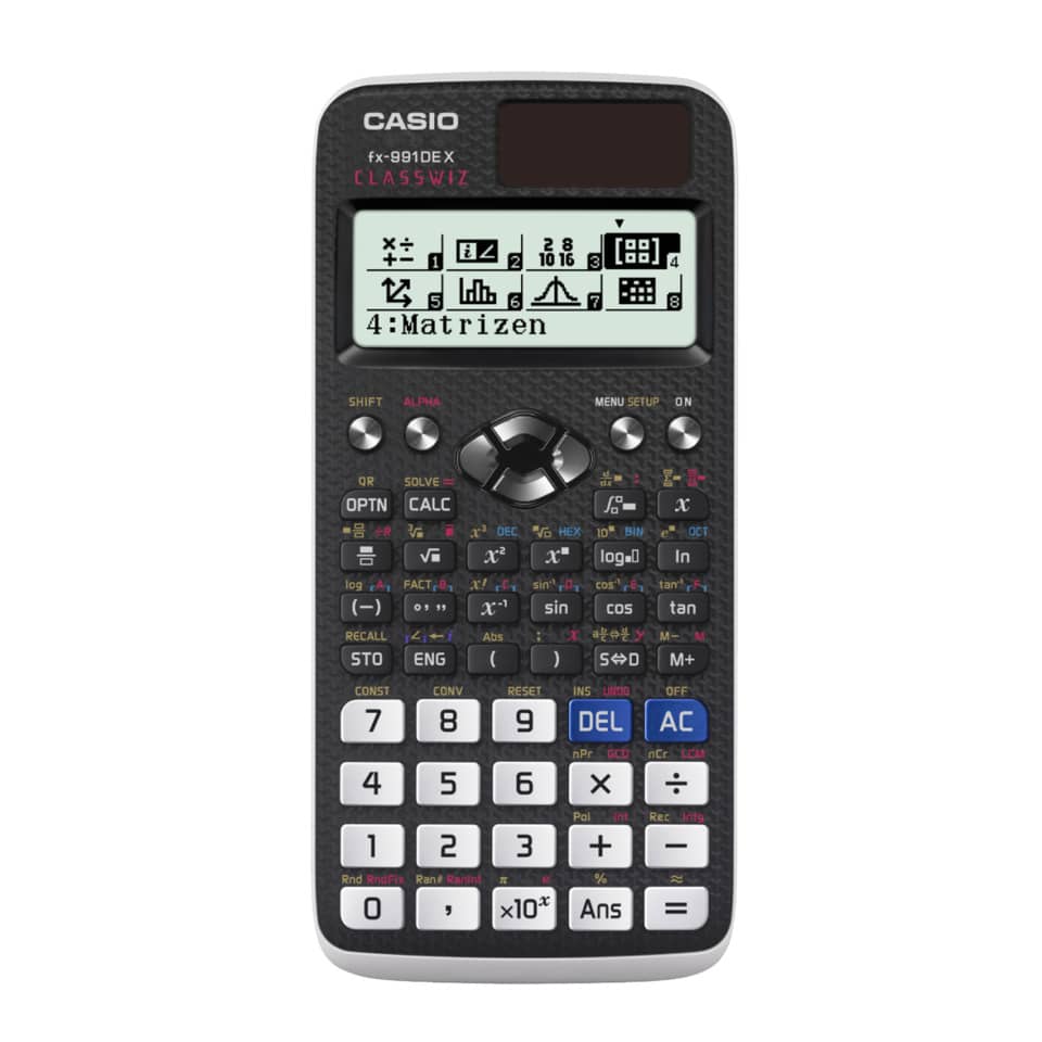 Taschenrechner, Casio, Graphik-Rechner, wissenschaftlicher Rechner, Mikrodisplay