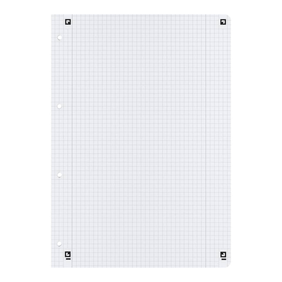 Notenpapier, Graph-Papier, kariertes Papier, Blatt Papier, Locher