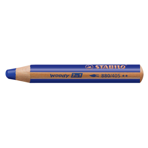Multitalent-Stift woody 3 in 1, ultramarinblau STABILO 880/405