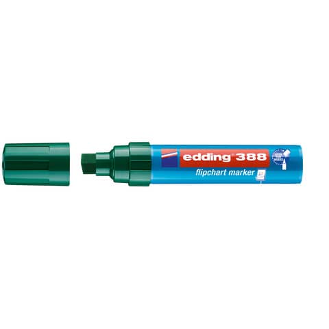 Flipchartmarker 388, 4-12mm, Keilspitze, grün EDDING 4388004