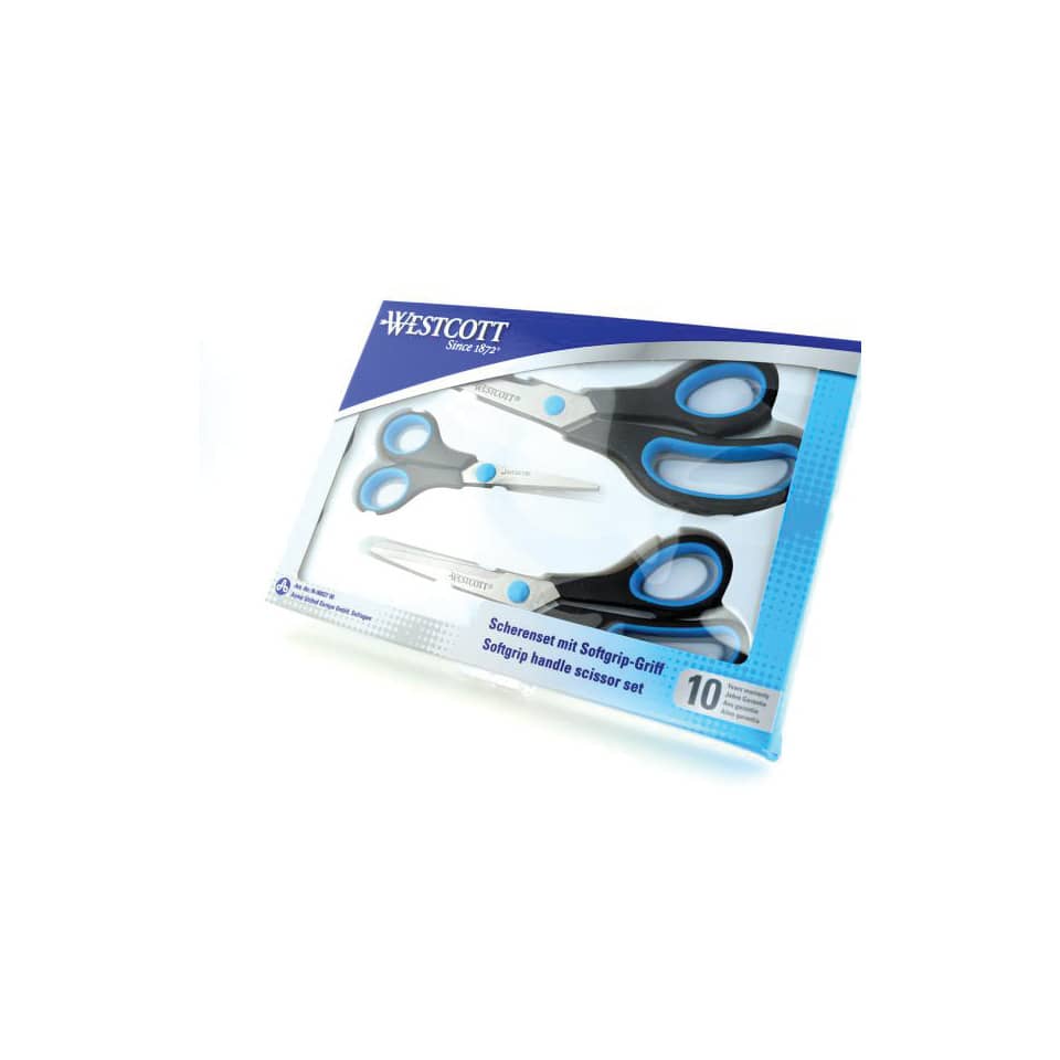 Schere, Scheren-Set, Softgrip, Schneiderset, Scheren mit Griff
