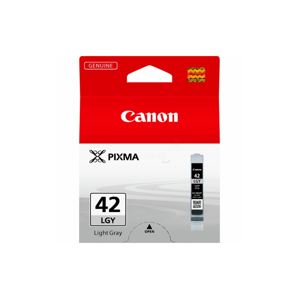 Canon Pixma, Tintenpatrone, XL Grau, 42 LGY, Light Gray, Canon, PIXMA, Tintenpatrone, 42 LGY, Light Gray
