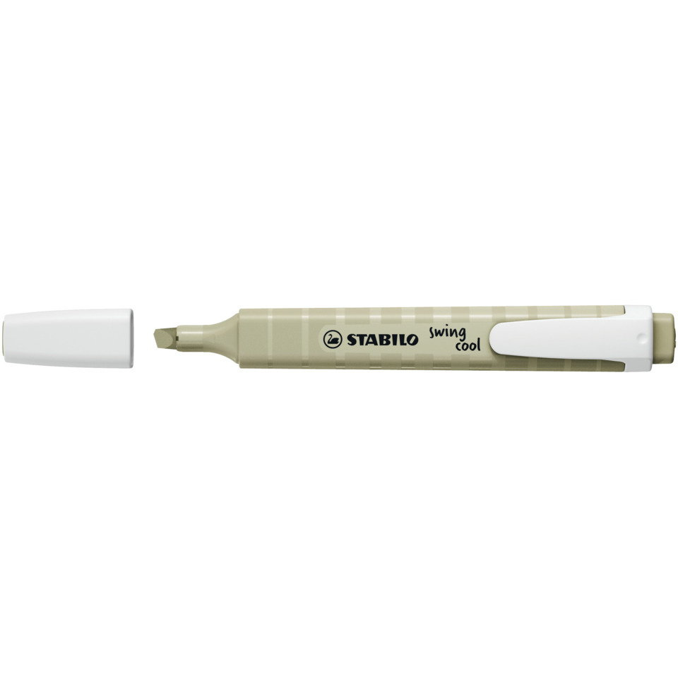 Marker, Permanent marker, Chisel tip, Beige, Swing Cool