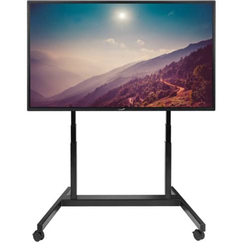 Standfuß für Touchdisplay ab 75", rollbar, schwarz LEGAMASTER 7-817211