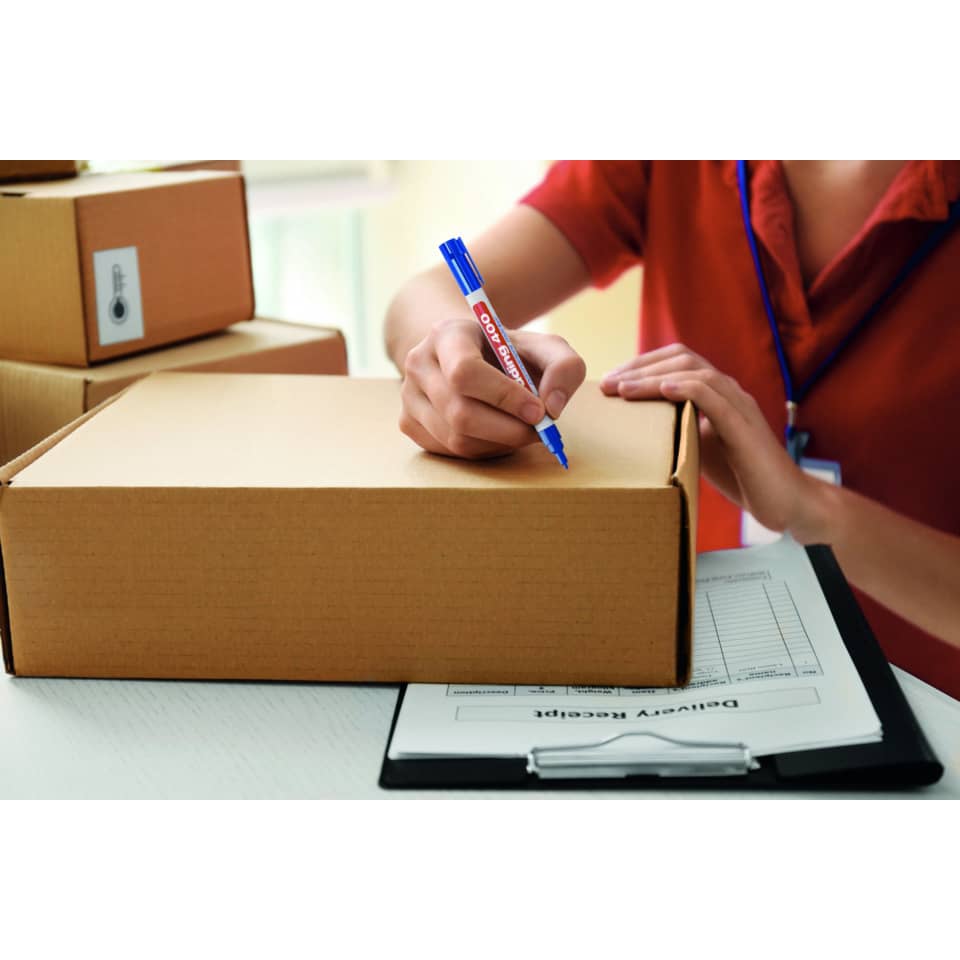 Kiste, Stift, Karton, Lieferung des Pakets