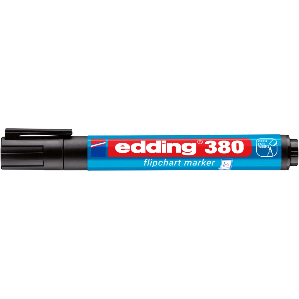 Marker, Flipchart, Blau, Filzstift, Edging 380