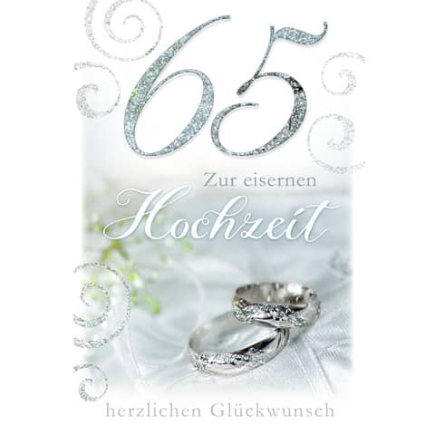 Eiserne Hochzeitskarte  93-1019