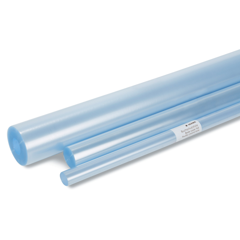 blaues Folien, Rollen, Polyethylen, Ummantelungsfolie, Verpackungsfolie