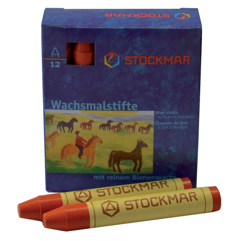 Wachsmalstifte, Stifte, Beeswax-Wax, Wachsmalstifte, Stockmar