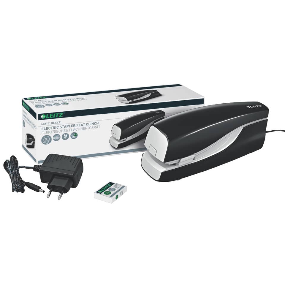 Stapler, Elektrischer Stabler, Flachhefter, Kraftstrom, Zubehör