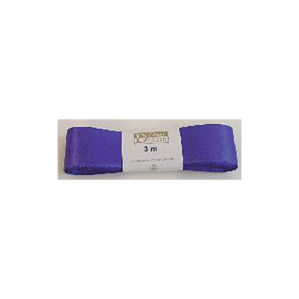 Stoffband, Gummiband, violett, 3 mm, enger