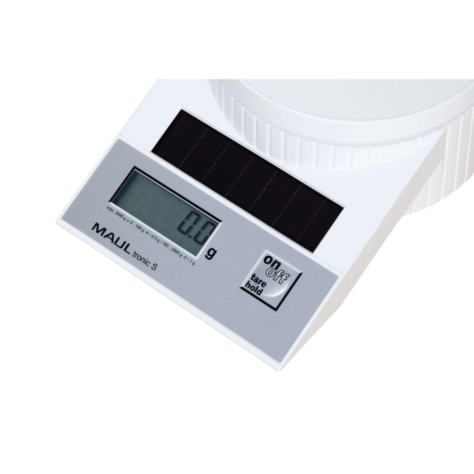 Küchenwaage, Digitale Waage, Solarbetrieben, Kompakt, 0 g?