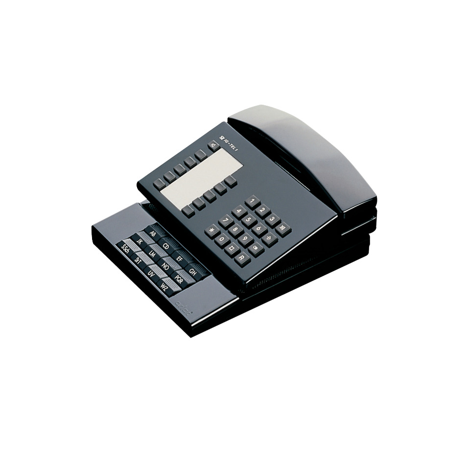 Telefonkopierer, Telefonanlage, Tastatur, Schwarz, Faxfunktion