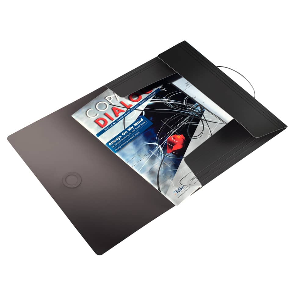 Ordner, Druckalbum, Kreativlayout, Fotoalbum, Schwarz