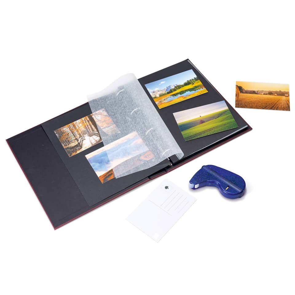 Fotoalbum, Fotoalbum x, Fotobuch, Bildstreifen, Klebepunch
