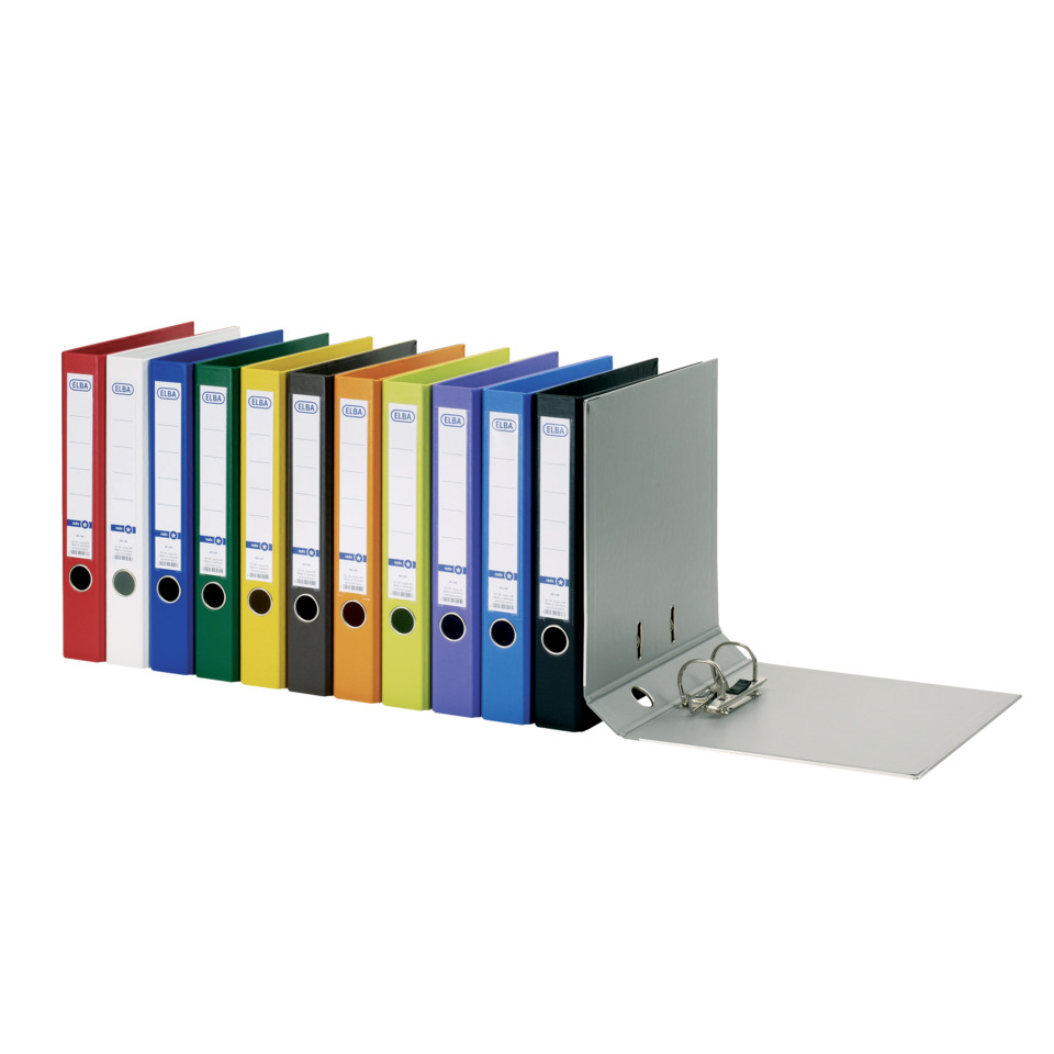 Ordner, A4, Ordner-Sammlung, Ordner mit Ringmechanik, Schwarz