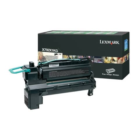 Lasertoner Return HY schwarz LEXMARK X792X1KG
