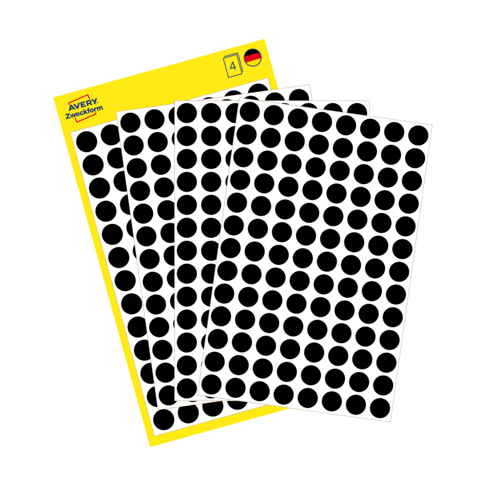 dotsticker, dot stickers sheet, polka dots, label sheets, dots package