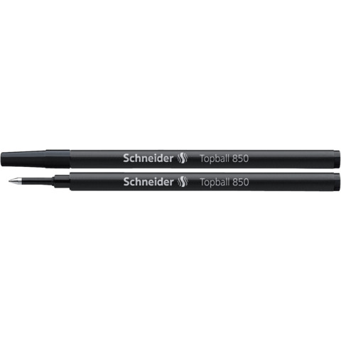 Tintenrollermine Topball 850, Euro-Format, 0,5mm, schwarz SCHNEIDER 8501