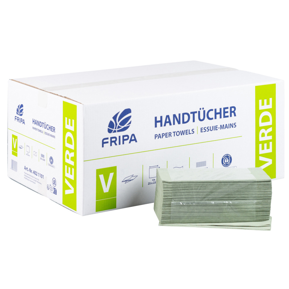 Papiertücher, Papierhandtücher, V-Verpackung, Großpackung, dispenser?