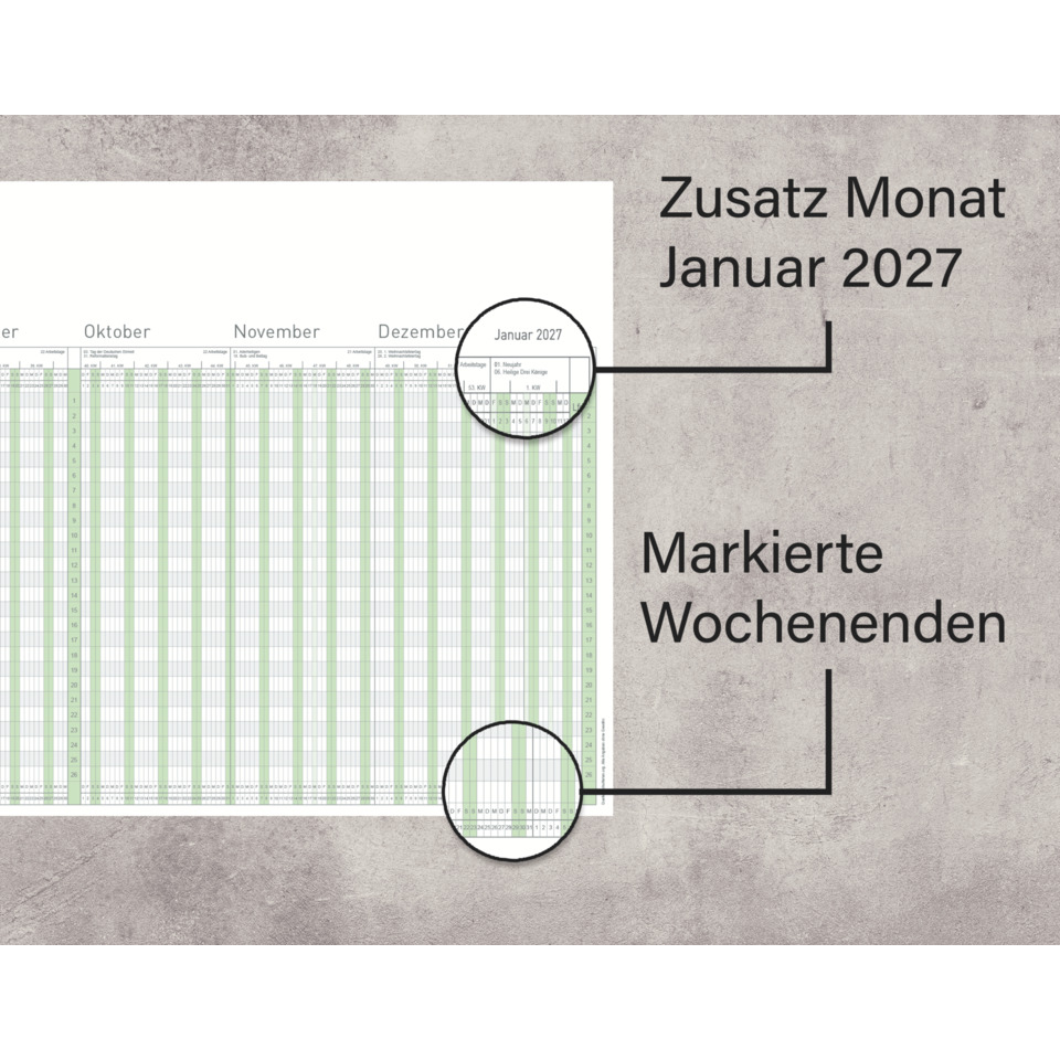 monat, Kalender, Jahresplan, Tabelle, Grün