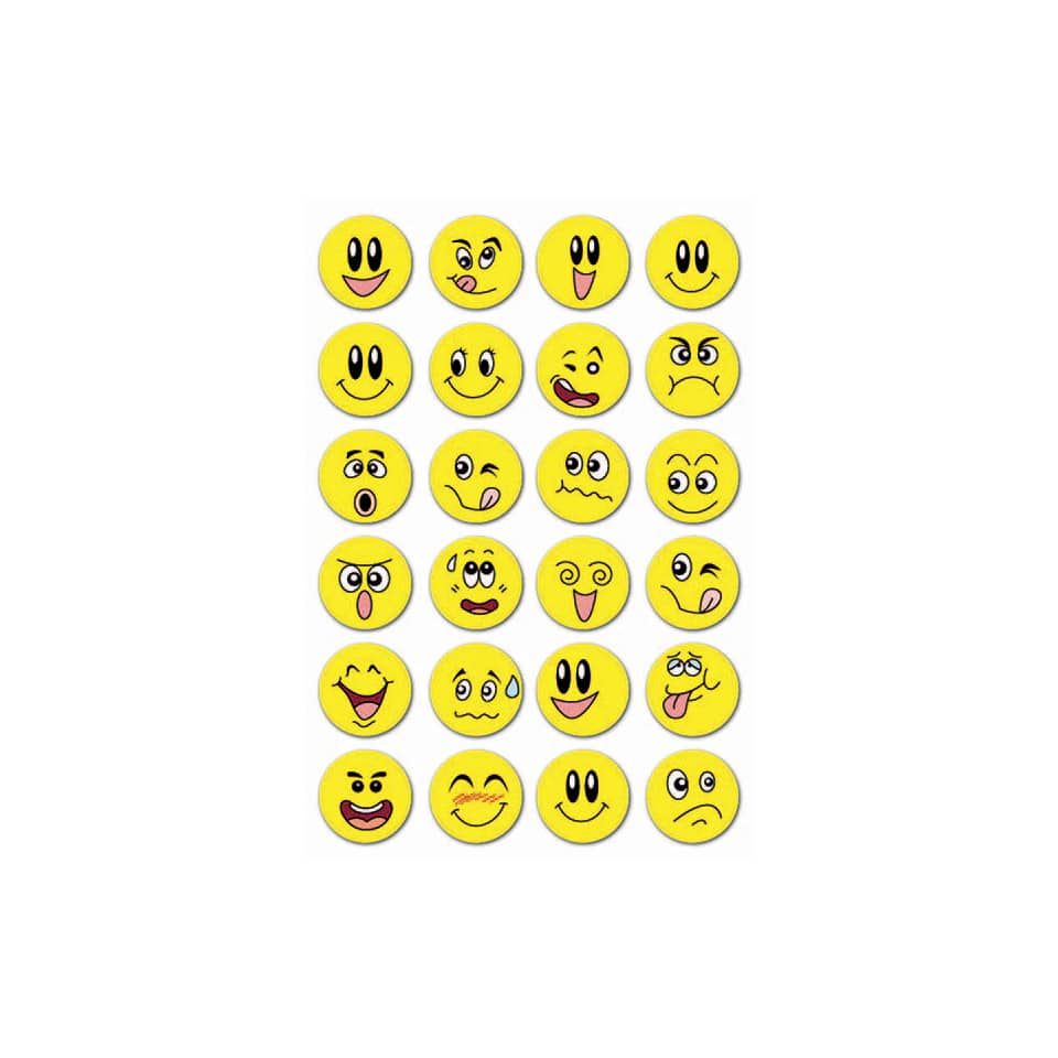Emoji, Smiley, Gesichter, Gelb, Aufkleber