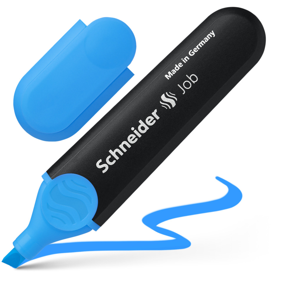 marker, Stift, blau, Korrektur?, Schneider Job?