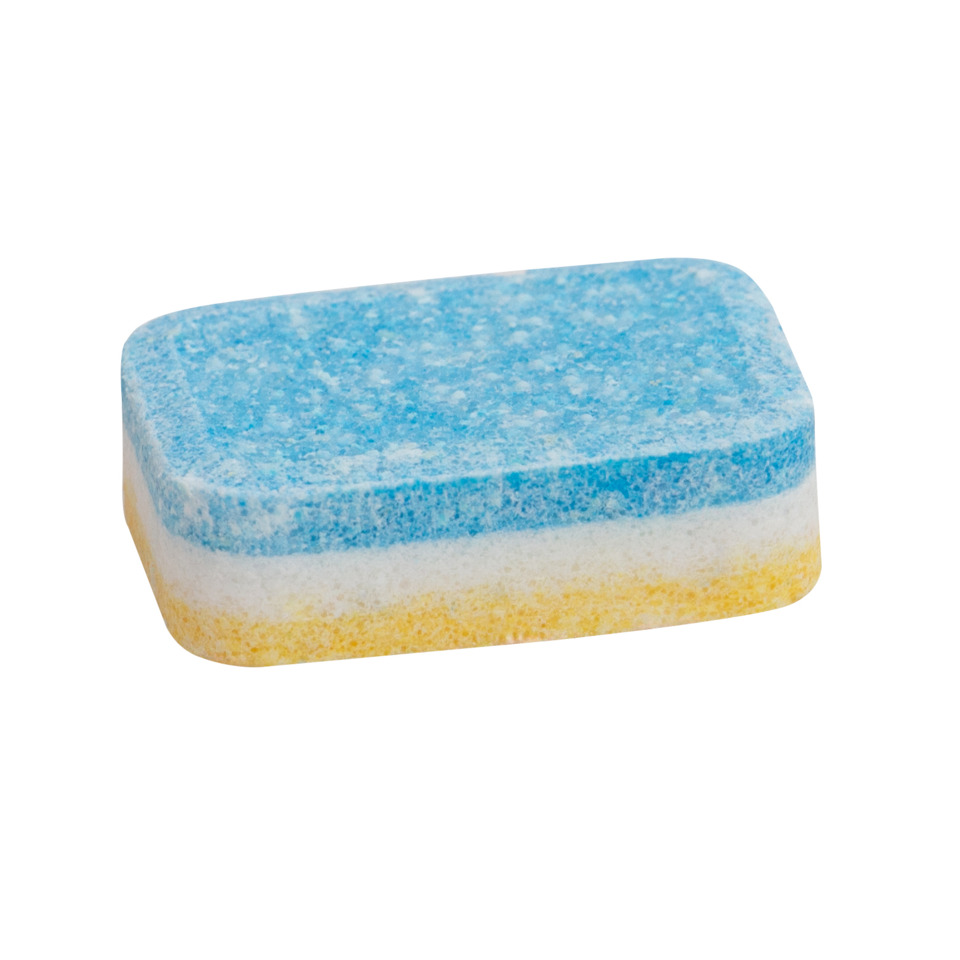 Schwamm, Küchenschwamm, Spülschwamm, Blau-Gelb, Schichtschwamm