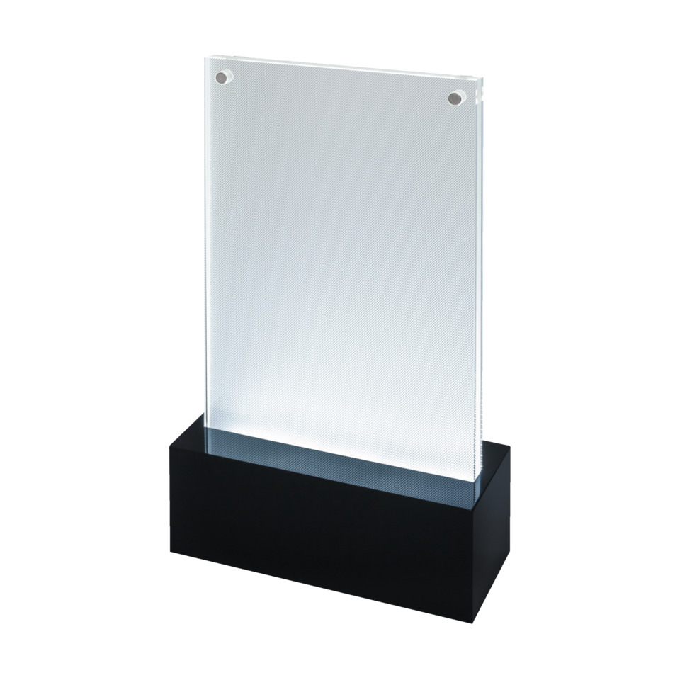 glasplatte, trophäe, stands, sichtplatte, ausführung