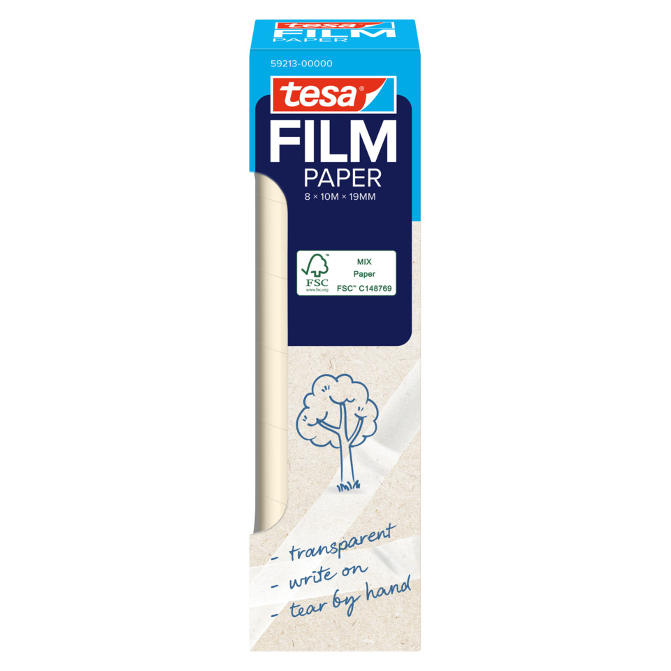 Filmpapier, Transparent, Papierrolle, Dessinpapier, FSC